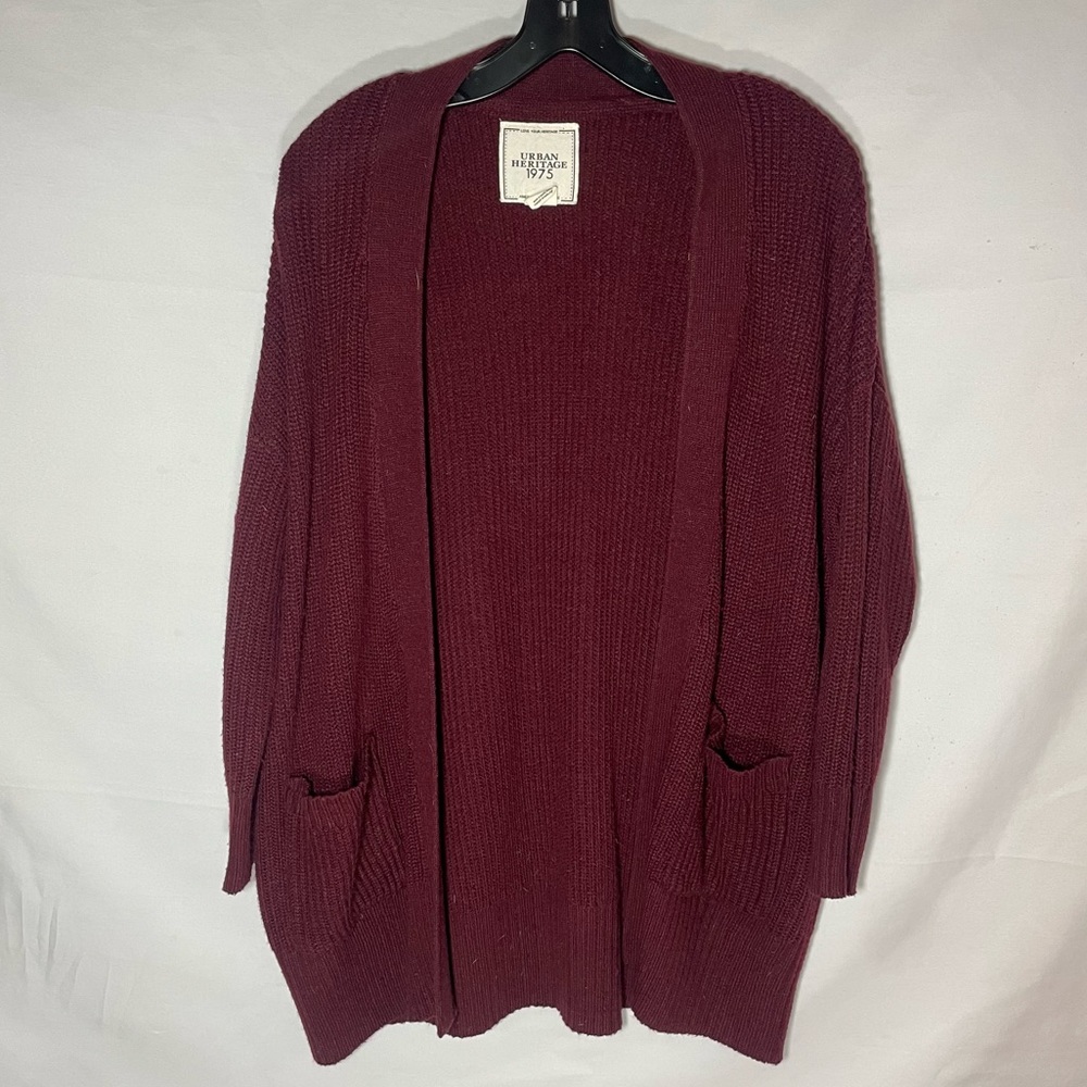 Urban Heritage Maroon Knit Sweater